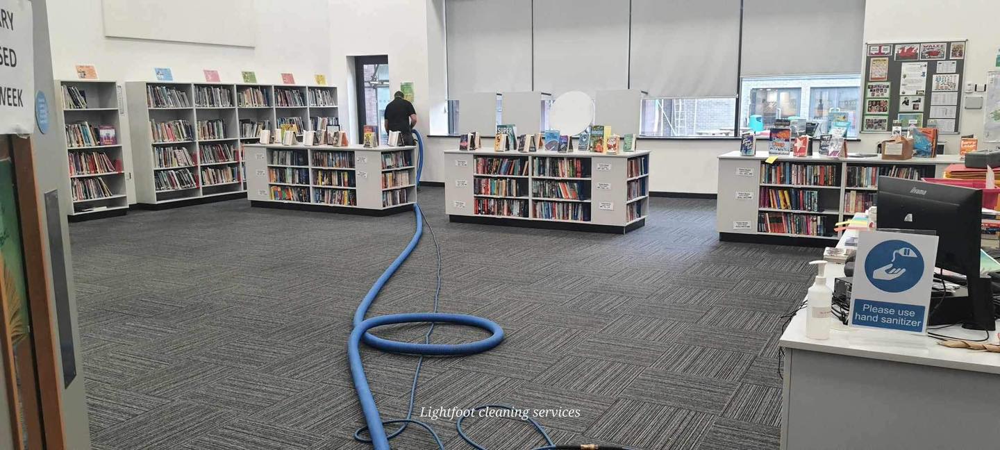 School carpet cleaning